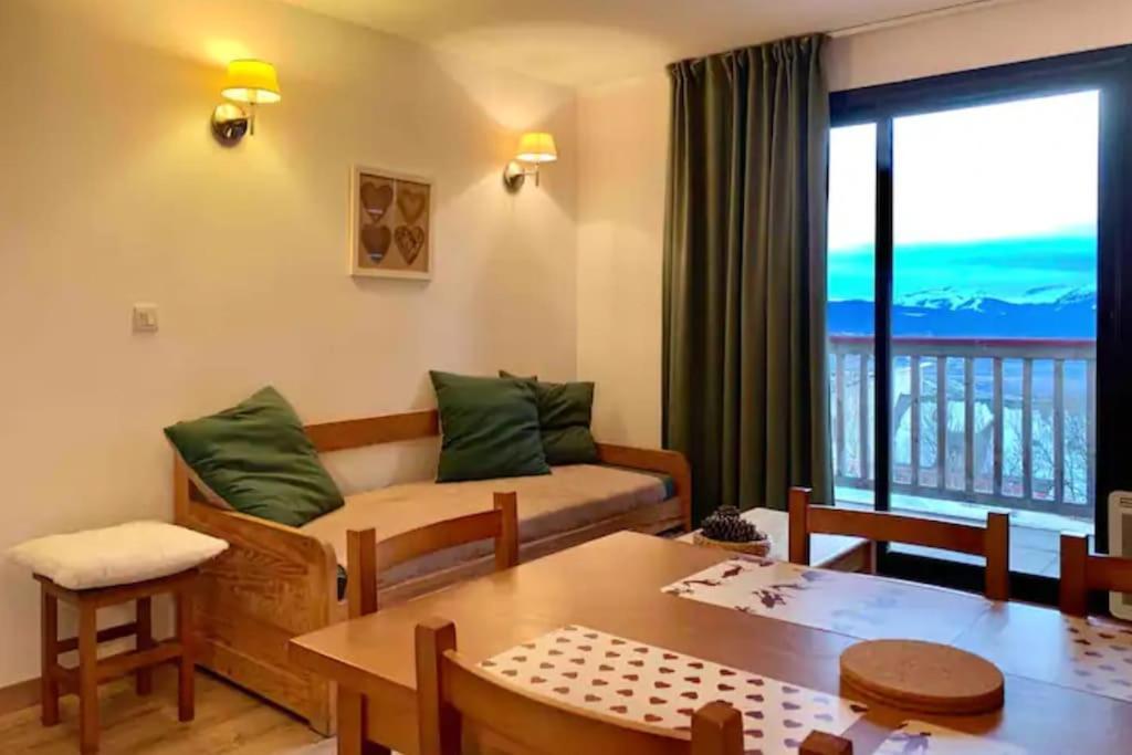 Charmant T3 Avec Vue Montagne Et Parking Privatif Font-Romeu-Odeillo-Via Εξωτερικό φωτογραφία