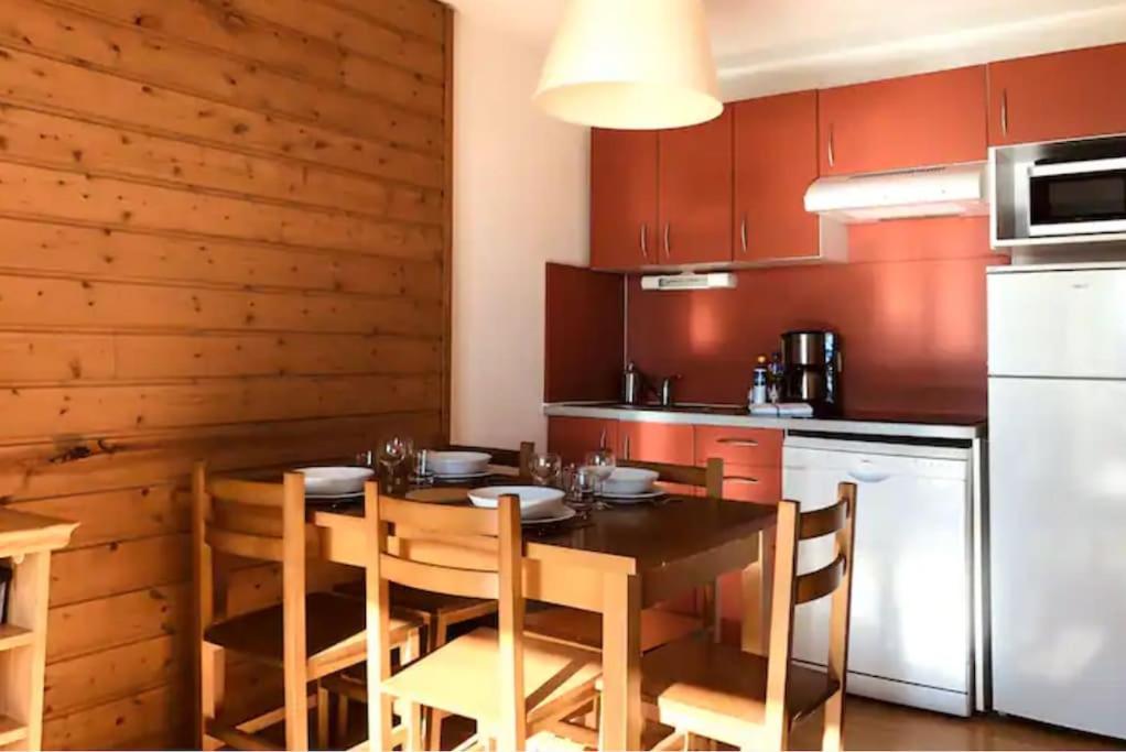 Charmant T3 Avec Vue Montagne Et Parking Privatif Font-Romeu-Odeillo-Via Εξωτερικό φωτογραφία